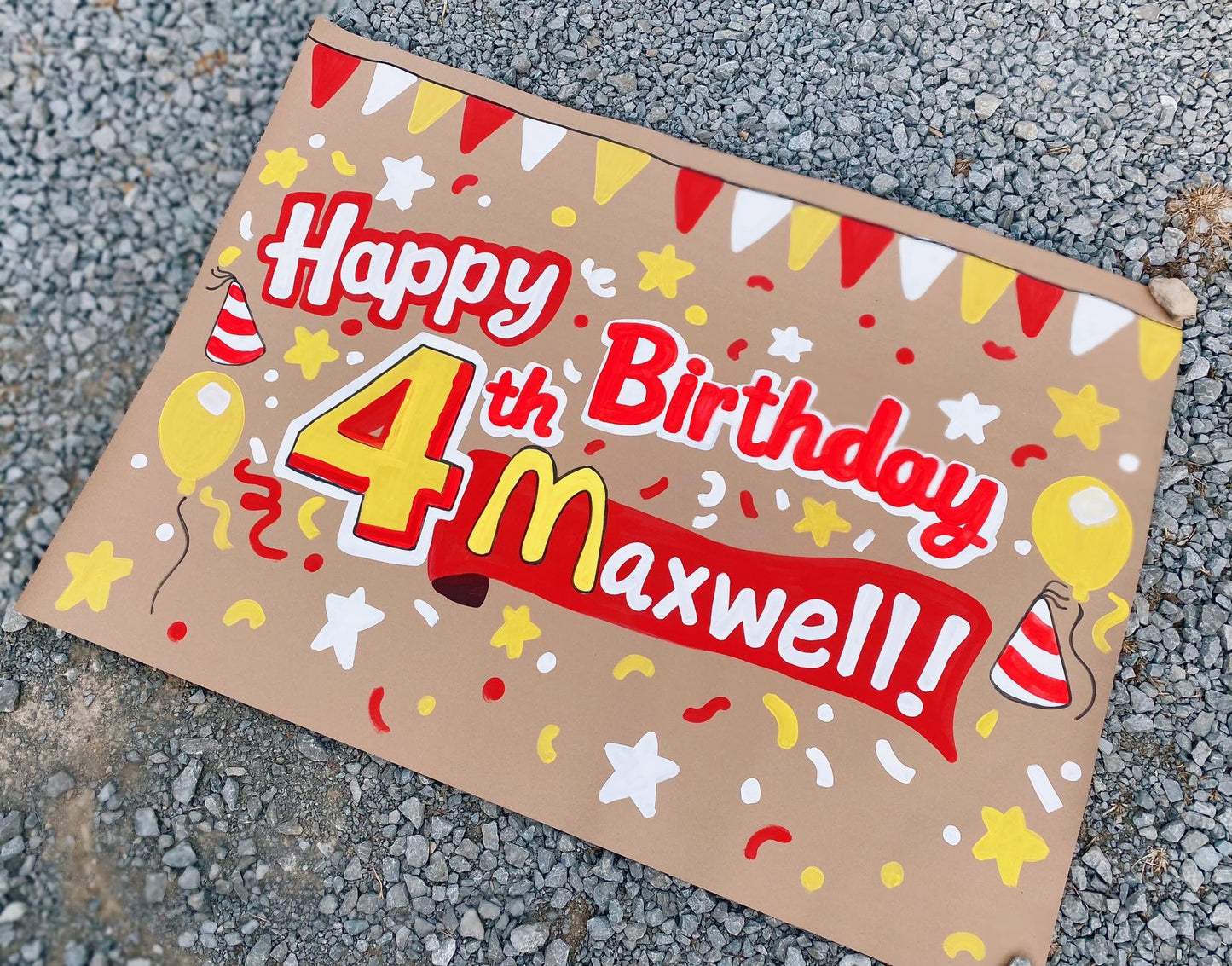 Mcdonald Party Banner